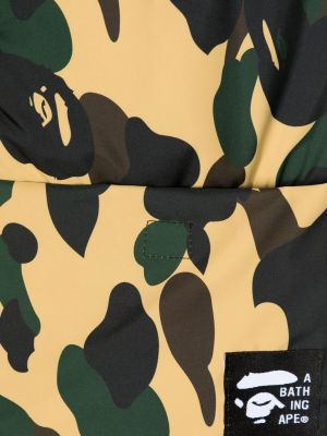 Echarpe à imprimé à imprimé camouflage A Bathing Ape® marron