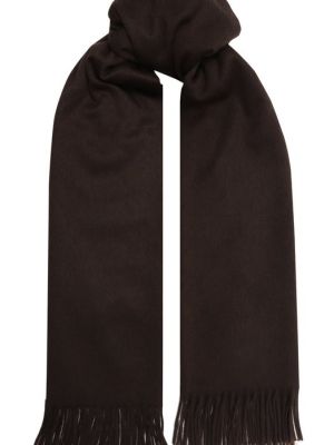 Кашемировый шарф Colombo коричневый