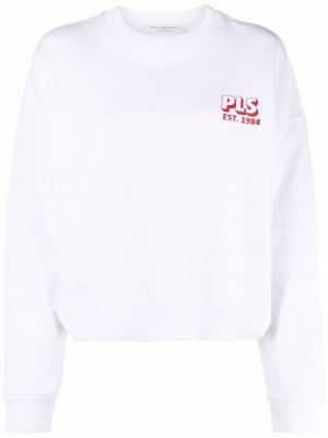 Trykt sweatshirt Philosophy Di Lorenzo Serafini hvit