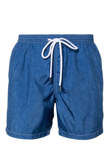 Shorts à motif mélangé Barba bleu