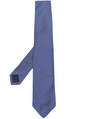 Bodkovaná hodvábna prešívaná kravata Polo Ralph Lauren
