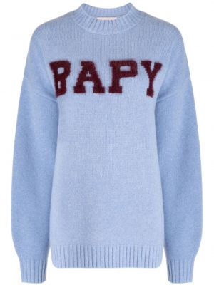 Жакардов вълнен пуловер Bapy By *a Bathing Ape®