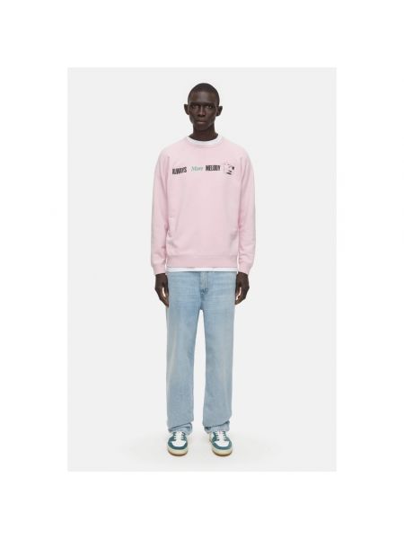 Sweatshirt mit rundhalsausschnitt Closed pink