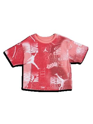 T-shirt Jordan rosa