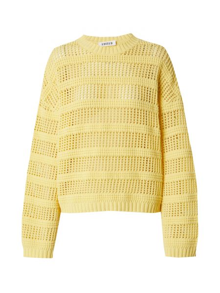 Пуловер Edited жълто