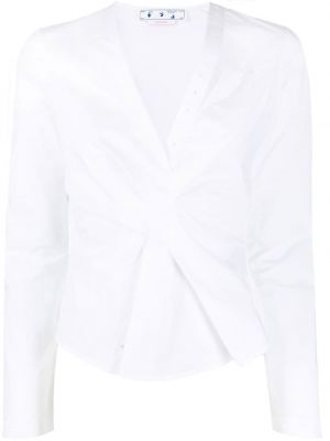 Biała koszula Off-white, biały