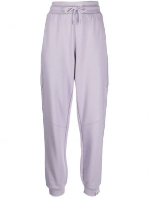 Pantaloni sport din jerseu Calvin Klein Jeans violet