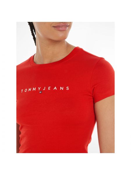 Camiseta ajustada de cuello redondo Tommy Jeans