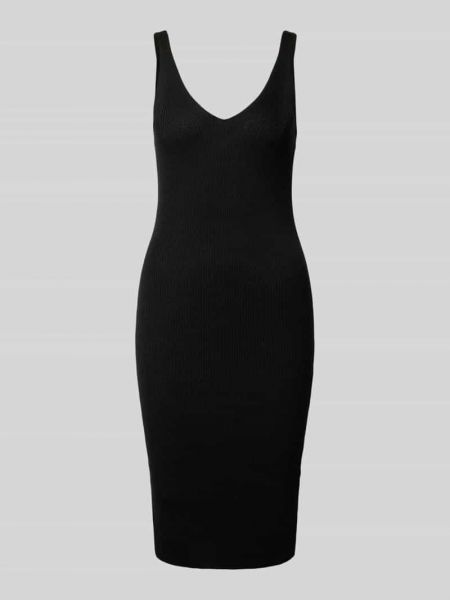 Sukienka mini z dekoltem w serek Only czarna
