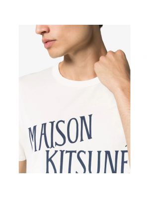 Camisa Maison Kitsuné beige