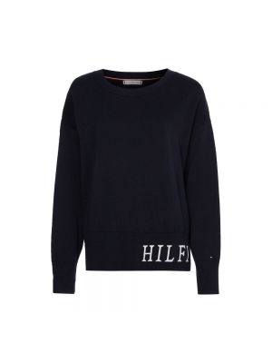 Sveter Tommy Hilfiger - čierna