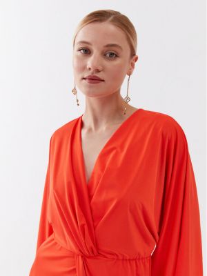 Koktejlové šaty Marella oranžové