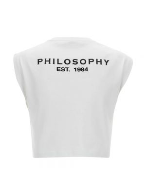 Poloshirt mit print Philosophy Di Lorenzo Serafini weiß