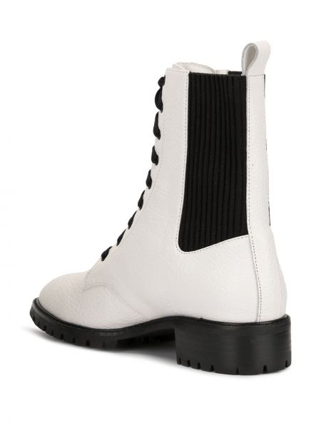 Kotníkové boty Senso bílé