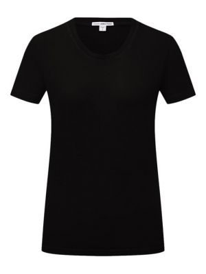 Черная футболка James Perse