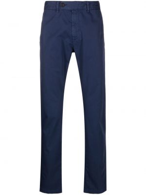 Chino панталони с копчета Massimo Alba синьо