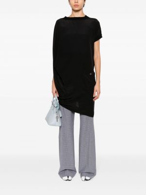 Jedwabna bluzka Vivienne Westwood czarna