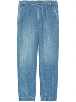 Straight leg jeans Gucci blu