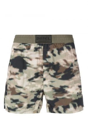 Shorts mit print mit camouflage-print Diesel
