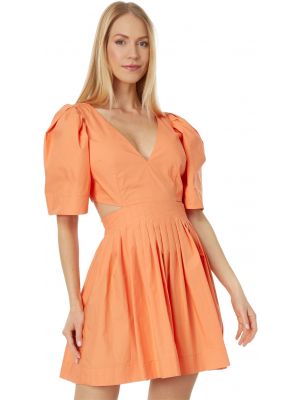 Платье мини En Saison оранжевое
