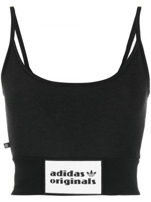 Kort tröja Adidas svart