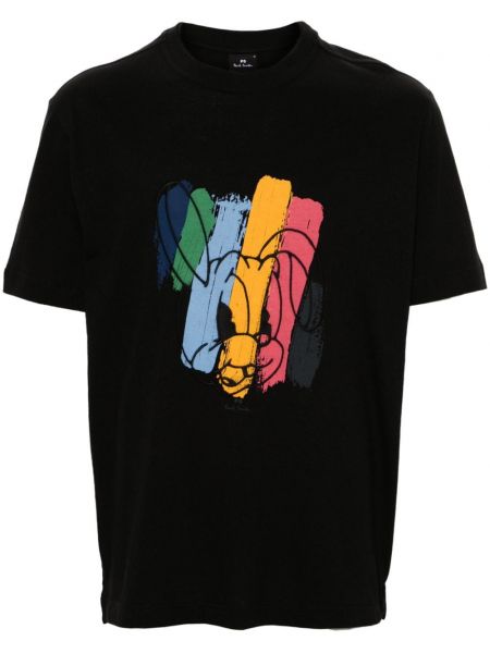 T-shirt aus baumwoll Ps Paul Smith schwarz