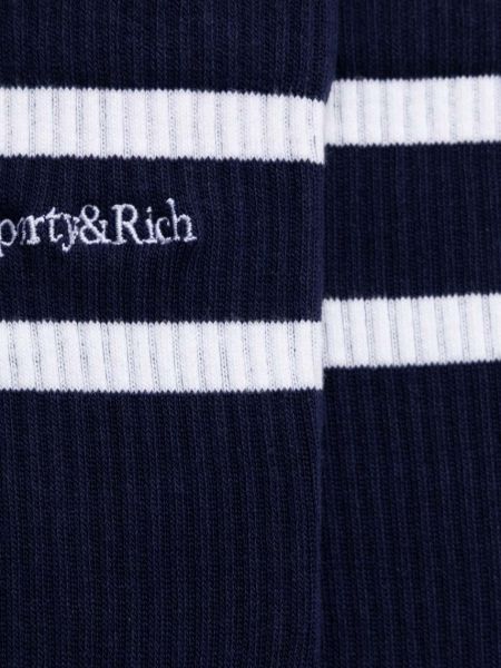 Čarape Sporty & Rich plava