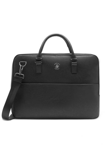 Τσάντα laptop Beverly Hills Polo Club μαύρο
