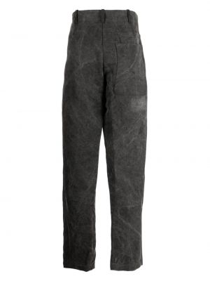 Bavlněné rovné kalhoty Forme D’expression šedé