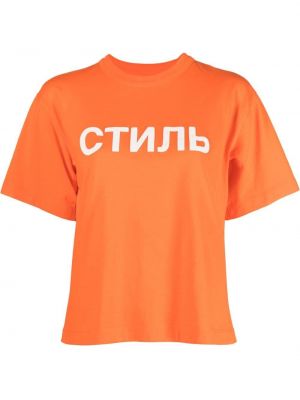 Camicia Heron Preston, arancione