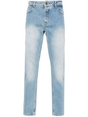 Low waist straight jeans mit stickerei Boggi Milano