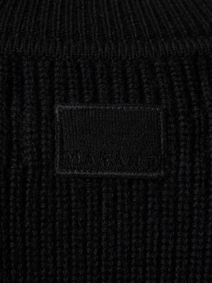 Sweter wełniany Marant czarny