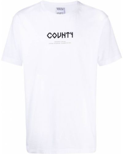 Camiseta con estampado Marcelo Burlon County Of Milan blanco