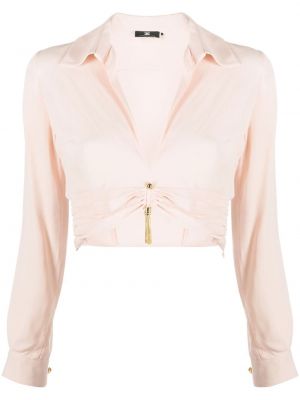 Блуза Elisabetta Franchi розово