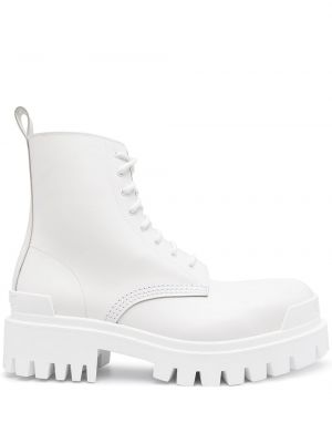 Členkové topánky Balenciaga biela