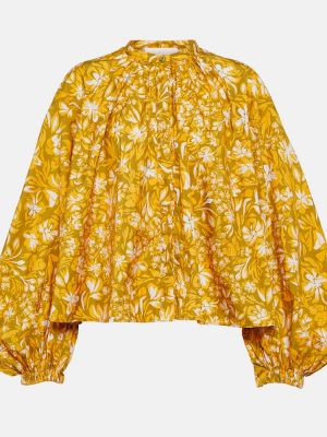 Блуза на цветя Jil Sander