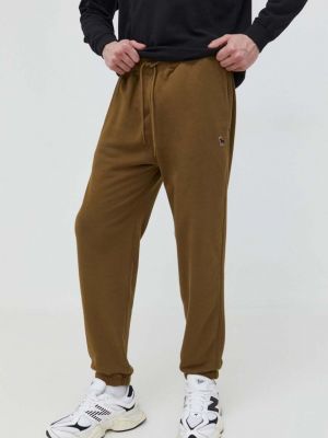 Pantaloni sport Abercrombie & Fitch verde