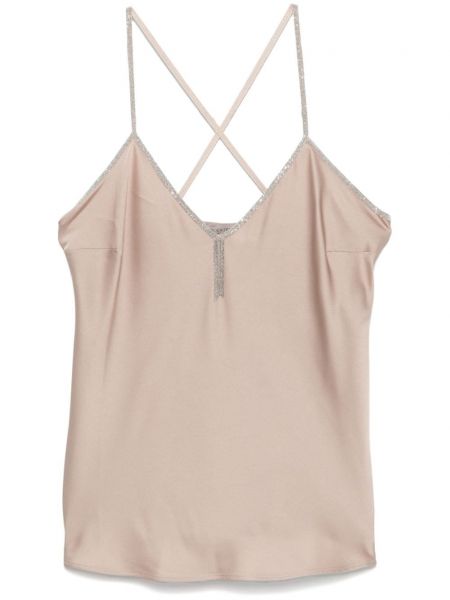 Tank top D.exterior ruskea