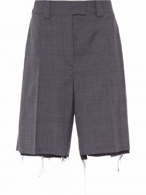 Bermuda kratke hlače Miu Miu siva