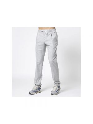 Pantalones de chándal con cremallera con bolsillos plisados Pt Torino gris