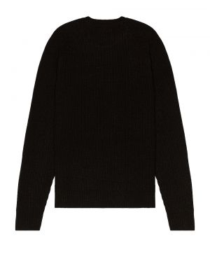 Шерстяной свитер Schott черный