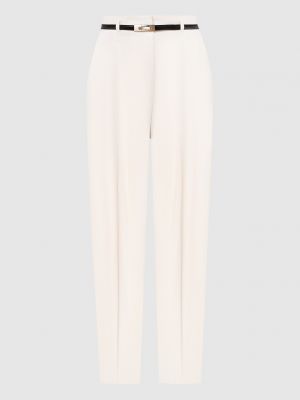 Вовняні штани Max Mara білі