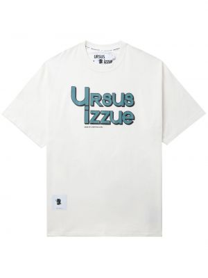 T-shirt aus baumwoll Izzue weiß