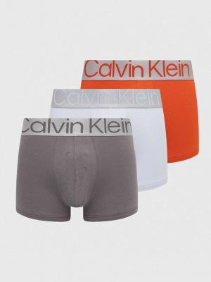 Boxerky Calvin Klein Underwear oranžové