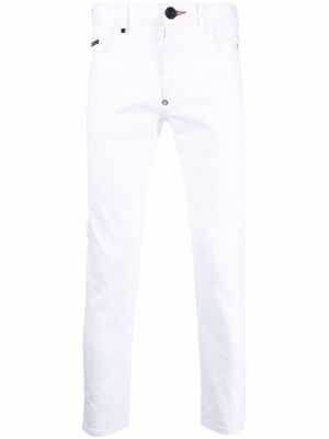 Skinny jeans Philipp Plein hvid