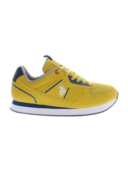Sneakersy U.s Polo Assn. żółte