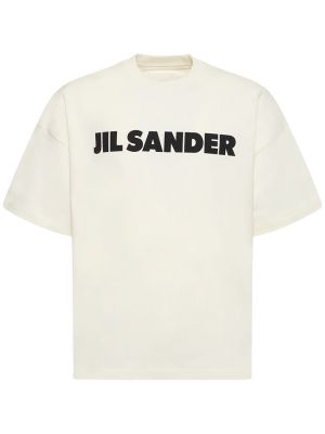 Bavlnené tričko Jil Sander