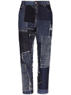 Straight leg jeans Dolce & Gabbana blu