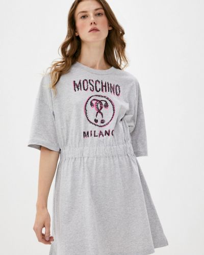 Платье Moschino Couture, серое