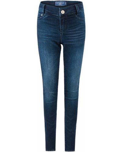 Džínsy s vysokým pásom na zips skinny fit Blue Effect